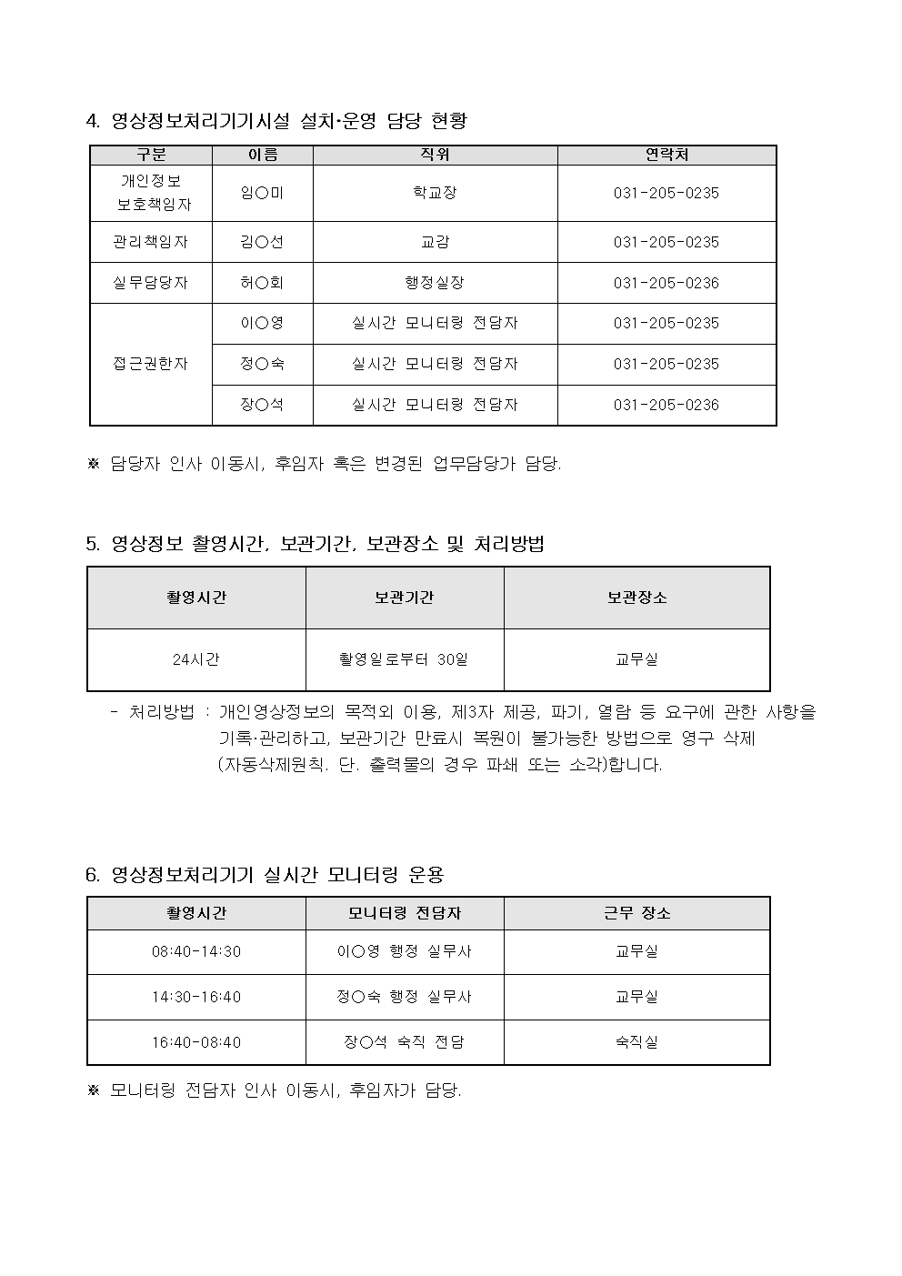영상정보처리방침003